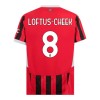 Officiële Voetbalshirt AC Milan Loftus-Cheek 8 Thuis 2024-25 - Heren